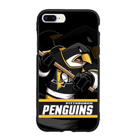 Чехол для iPhone 7Plus/8 Plus матовый с принтом Питтсбург Пингвинз Pittsburgh Penguins в Петрозаводске, Силикон | Область печати: задняя сторона чехла, без боковых панелей | Тематика изображения на принте: hockey | nhl | penguins | pittsburg | pittsburgh | pittsburgh penguins | usa | нхл | пингвинз | питтсбург | питтсбург пингвинз | спорт | сша | хоккей | шайба