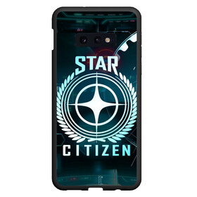 Чехол для Samsung S10E с принтом Star Citizen (Стар Ситизен) в Петрозаводске, Силикон | Область печати: задняя сторона чехла, без боковых панелей | squadron 42 | star citizen | галактика | игры | космического симулятора | космос