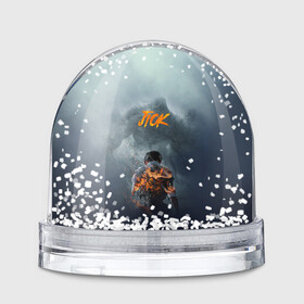 Игрушка Снежный шар с принтом JioK огонь в Петрозаводске, Пластик | Изображение внутри шара печатается на глянцевой фотобумаге с двух сторон | дым | монстры | огонь | персонаж | человек