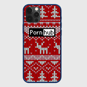 Чехол для iPhone 12 Pro Max с принтом Porn Hub новогодний в Петрозаводске, Силикон |  | deer | holiday | new year | pattern | новый год | олень | праздник | узор