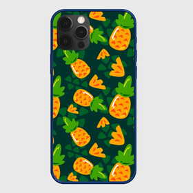 Чехол для iPhone 12 Pro Max с принтом Ананасы Много ананасов в Петрозаводске, Силикон |  | ананас | ананасовый | ананасы | сладость | фрукт