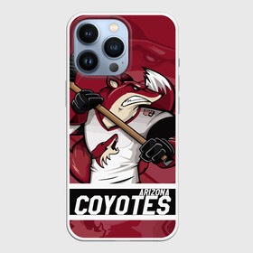 Чехол для iPhone 13 Pro с принтом Аризона Койотис, Arizona Coyotes в Петрозаводске,  |  | arizona | arizona coyotes | coyotes | hockey | nhl | usa | аризона | аризона койотис | койотис | нхл | спорт | сша | феникс | финикс койотс | хоккей | шайба