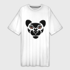 Платье-футболка 3D с принтом Тигрица с 3D глазами в Петрозаводске,  |  | 2022 | год тигра | дизайнерский тигр | красивые глаза | красивые тигриные глаза | лев | львица | силуэт тигра | символ | символ года | строгая тигрица | тигр | тигр с 3d глазами | тигренок | тигрица
