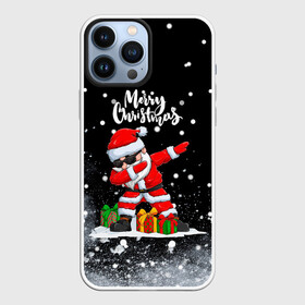 Чехол для iPhone 13 Pro Max с принтом Santa Dabbing с подарками. в Петрозаводске,  |  | 2022 | dabbing | happy new year | merry christmas | santa dabbing | год тигра | зима близко | нг | новогодний | новый год | новый год 2022 | рождество | символ 2022 года | снег | снежинки