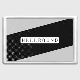 Магнит 45*70 с принтом HELLBOUND - Полосы в Петрозаводске, Пластик | Размер: 78*52 мм; Размер печати: 70*45 | bound | hell | hellbound | netflix | series | ада | зов | корейский | культура | монстры | поп | сериал | сериалы