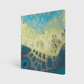 Холст квадратный с принтом Коллекция Journey Бриз 126-2 в Петрозаводске, 100% ПВХ |  | Тематика изображения на принте: abstraction | blue | color | fractal | yellow | абстракция | желтый | на витрину | фрактал | цветной