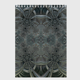 Скетчбук с принтом Коллекция Фрактальная мозаика Серо-голубой 292-4 в Петрозаводске, 100% бумага
 | 48 листов, плотность листов — 100 г/м2, плотность картонной обложки — 250 г/м2. Листы скреплены сверху удобной пружинной спиралью | Тематика изображения на принте: abstraction | black | dark | fractal | gray | grayblue | symmetrical | абстракция | серый | симметричный | темный | фрактал | черный