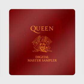 Магнит виниловый Квадрат с принтом Digital Master Sampler   Queen в Петрозаводске, полимерный материал с магнитным слоем | размер 9*9 см, закругленные углы | Тематика изображения на принте: freddie mercury | paul rodgers | queen | quen | альбом | брайан мэй | глэм | джон дикон | квин | королева | куин | меркури | меркьюри | музыкант | мэркури | певец | песня | поп | роджер тейлор | рок группа | фаррух булсара