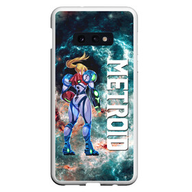 Чехол для Samsung S10E с принтом Samus Aran | Space | Metroid Dread в Петрозаводске, Силикон | Область печати: задняя сторона чехла, без боковых панелей | game | logo | mercurysteam | metroid | metroid dread | metroid fusion | samus aran | игра | компьютерная игра | лого | логотип | метроид | метроид дреад | мэтроид | мэтройдо дореддо | самус аран | эмблема