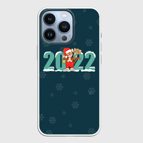 Чехол для iPhone 13 Pro с принтом Новый год 2022 | Год тигра в Петрозаводске,  |  | 2022 | christmas | new year | год тигра | наступающий год | новогодний | новый год | рождественский | рождество | рождество христово | с новым годом | святки | тигр | тигренок