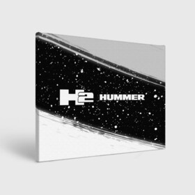 Холст прямоугольный с принтом ХАММЕР - H2 - Краска в Петрозаводске, 100% ПВХ |  | auto | gmc | h2 | humer | hummer | logo | moto | symbol | авто | автомобиль | гонки | знак | краска | лого | логотип | логотипы | марка | машина | мото | символ | символы | хамер | хаммер