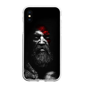 Чехол для iPhone XS Max матовый с принтом ЛИЦО КРАТОСА, БОГ ВОЙНЫ | GOD OF WAR в Петрозаводске, Силикон | Область печати: задняя сторона чехла, без боковых панелей | Тематика изображения на принте: ascension | betrayal | chains of olympus | cratos | ghost of sparta | god of war | hack and slash | kratos | logo | ragnarok | rune | war | атрей | бог войны | война | год ов вар | год оф вар | игра | иероглифы | кратос | лого | логотип | рагнарёк | руны 