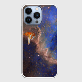 Чехол для iPhone 13 Pro с принтом Cosmic animal в Петрозаводске,  |  | животные | космос | минимализм | тигр | эстетика