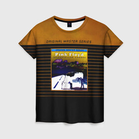 Женская футболка 3D с принтом Interstellar Encore - Pink Floyd в Петрозаводске, 100% полиэфир ( синтетическое хлопкоподобное полотно) | прямой крой, круглый вырез горловины, длина до линии бедер | pink floyd | pinkfloyd | альбом | арт | артрок | дэвид гилмор | пинк флойд | пинкфлойд | прогрессивный | психоделический | ричард райт | роджер уотерс | рок группа | сид барретт | симфонический | спэйс | эйсид