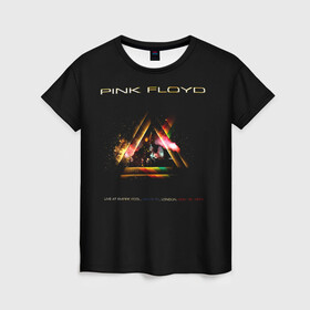 Женская футболка 3D с принтом Live at the Empire Pool - Pink Floyd в Петрозаводске, 100% полиэфир ( синтетическое хлопкоподобное полотно) | прямой крой, круглый вырез горловины, длина до линии бедер | pink floyd | pinkfloyd | альбом | арт | артрок | дэвид гилмор | пинк флойд | пинкфлойд | прогрессивный | психоделический | ричард райт | роджер уотерс | рок группа | сид барретт | симфонический | спэйс | эйсид