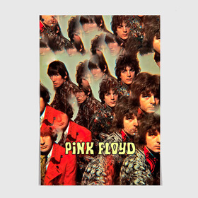 Постер с принтом The Piper at the Gates of Dawn - Pink Floyd в Петрозаводске, 100% бумага
 | бумага, плотность 150 мг. Матовая, но за счет высокого коэффициента гладкости имеет небольшой блеск и дает на свету блики, но в отличии от глянцевой бумаги не покрыта лаком | pink floyd | pinkfloyd | альбом | арт | артрок | дэвид гилмор | пинк флойд | пинкфлойд | прогрессивный | психоделический | ричард райт | роджер уотерс | рок группа | сид барретт | симфонический | спэйс | эйсид