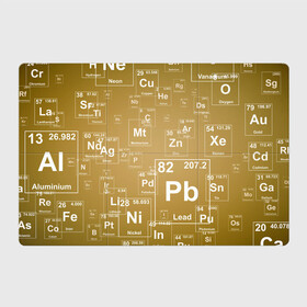Магнитный плакат 3Х2 с принтом Pb - таблица Менделеева в Петрозаводске, Полимерный материал с магнитным слоем | 6 деталей размером 9*9 см | Тематика изображения на принте: pb | для физиков | для химиков | менделеев | наука | песочные | свинец | студентам | таблица менделеева | физика | химия
