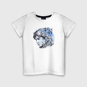 Детская футболка хлопок с принтом Свобода LIZER в Петрозаводске, 100% хлопок | круглый вырез горловины, полуприлегающий силуэт, длина до линии бедер | freedom | lizer | лизер | обложка | птицы | свобода | сингл | хип хоп | чайки