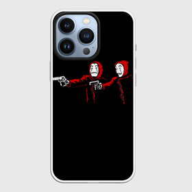 Чехол для iPhone 13 Pro с принтом BELLA CIAO | PULP FICTION в Петрозаводске,  |  | bella | bells | casa | ciao | de | el | fiction | jingle | la | moscow | netflix | papel | professor | pulp | resistencia | tokio | viva | бумажный | дом | криминальное | профессор | чтиво