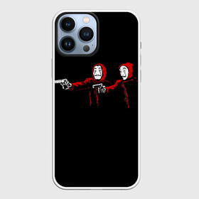 Чехол для iPhone 13 Pro Max с принтом BELLA CIAO | PULP FICTION в Петрозаводске,  |  | bella | bells | casa | ciao | de | el | fiction | jingle | la | moscow | netflix | papel | professor | pulp | resistencia | tokio | viva | бумажный | дом | криминальное | профессор | чтиво