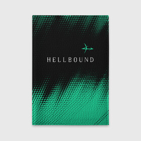 Обложка для автодокументов с принтом HELLBOUND   ARROWHEADS   Полутона в Петрозаводске, натуральная кожа |  размер 19,9*13 см; внутри 4 больших “конверта” для документов и один маленький отдел — туда идеально встанут права | arrowheads | bound | hell | hellbound | netflix | series | ада | зов | корейский | культура | монстры | полутона | поп | сериал | сериалы