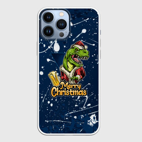 Чехол для iPhone 13 Pro Max с принтом Merry Christmas Пивозавр. в Петрозаводске,  |  | 2022 | happy new year | merry christmas | год тигра | дино | динозавр | зима близко | нг | новогодний | новый год | новый год 2022 | рождество | снежинки | тигр