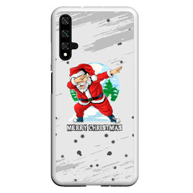 Чехол для Honor 20 с принтом Merry Christmas Santa Dabbing. в Петрозаводске, Силикон | Область печати: задняя сторона чехла, без боковых панелей | 2022 | dabbing | happy new year | merry christmas | santa dabbing | год тигра | зима близко | нг | новогодний | новогодний тигр | новый год | новый год 2022 | рождество | символ 2022 года | снежинки