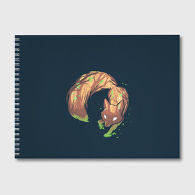 Альбом для рисования с принтом Лисолес в Петрозаводске, 100% бумага
 | матовая бумага, плотность 200 мг. | живо | животинка | животинки | животное | животные | звери | зверки | зверята | лес | лесной зверёк | лис | лиса | лисичка | лисички | лисолес | оранжевая лиса | тайга