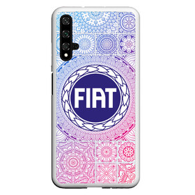 Чехол для Honor 20 с принтом FIAT BIG LOGO в Петрозаводске, Силикон | Область печати: задняя сторона чехла, без боковых панелей | Тематика изображения на принте: auto | fiat | logo | авто | автомобиль | ам | лого | логотип | машина | машины | фиат | эмблема