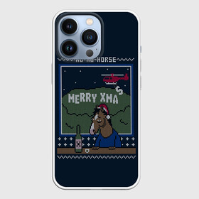 Чехол для iPhone 13 Pro с принтом HO HO HORSE в Петрозаводске,  |  | 2022 | bad | christmas | cold | ha | hipster | ho | horse | klaus | man | merry | new | santa | snow | winter | year | вязаный | год | дед | зима | клаус | конь | лошадь | мороз | новый | рождество | санта | снег | ха | хипстер | х