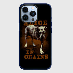 Чехол для iPhone 13 Pro с принтом Alice in chains Dog в Петрозаводске,  |  | alice in chains | alternative | metall | music | rock | алиса в цепях | альтернатива | металл | музыка | рок | элис ин чейнс