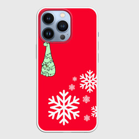 Чехол для iPhone 13 Pro с принтом НОВОГОДНИЙ ДРАКОНЧИК в Петрозаводске,  |  | 2021 | 2022 | new year | деда мороза | дракон | к нам приходит | клауса | костюм | новогодний | новый год | праздник | рождество | санты | снег | снежинки | снежок | узор
