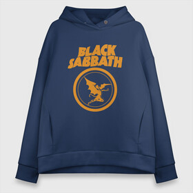 Женское худи Oversize хлопок с принтом Black Sabbath Vol 4 Рок группа в Петрозаводске, френч-терри — 70% хлопок, 30% полиэстер. Мягкий теплый начес внутри —100% хлопок | боковые карманы, эластичные манжеты и нижняя кромка, капюшон на магнитной кнопке | black sabbath | black sabbath vol 4 | vol 4 | рок | рок группа