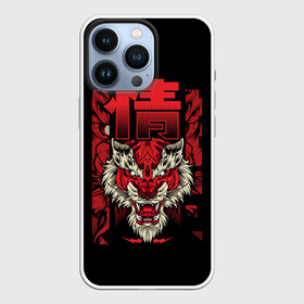 Чехол для iPhone 13 Pro с принтом Japanese Red Tiger в Петрозаводске,  |  | 2022 | 2022 год | japa | japan tiger | japanese | japanese tiger | tiger | год тигра | новый год 2022 | новый год тигра | тигр