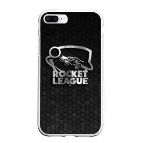 Чехол для iPhone 7Plus/8 Plus матовый с принтом Rocket League Metal Logo в Петрозаводске, Силикон | Область печати: задняя сторона чехла, без боковых панелей | auto | avto | car | race | rocket league | авто | гонки | машина | рокет лига | тачка