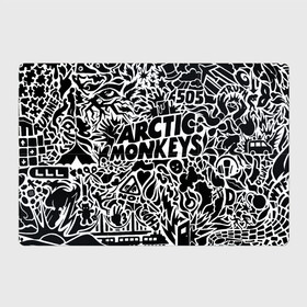 Магнитный плакат 3Х2 с принтом Arctic monkeys Pattern в Петрозаводске, Полимерный материал с магнитным слоем | 6 деталей размером 9*9 см | alternative | arctic monkeys | metall | music | rock | альтернатива | арктик монкейс | арктические обезьяны | металл | музыка | рок