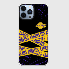 Чехол для iPhone 13 Pro Max с принтом LAKERS LOGO БРЫЗГИ КРАСОК в Петрозаводске,  |  | Тематика изображения на принте: america | basketball | kobe bryant | la | la lakers | lakers | lines | los angeles lakers | nba | usa | баскетбол | брызги | брызги красок | кобе брайант | краски | линии | лос анджелес лейкерс | нба | полосы | сша