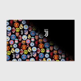 Бумага для упаковки 3D с принтом JUVENTUS LOGOBOMBING SPORT в Петрозаводске, пластик и полированная сталь | круглая форма, металлическое крепление в виде кольца | Тематика изображения на принте: black white | cr7 | fc juventus | football | juve | juventus | ronaldo | sport | бык | роналдо | роналду | спорт | футбол | чёрно белый | ювентус