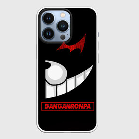 Чехол для iPhone 13 Pro с принтом Черная половина Монокума   Danganronpa в Петрозаводске,  |  | Тематика изображения на принте: academy of hope and high | danganronpa | monokuma | school students of despair | trigger happy havoc | ultimate despair h | аниме | данганромпа | данганронпа | директор абсолютного отчаяния | директор академии пик надежды | манга | маскот danganronpa | мо