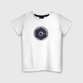 Детская футболка хлопок с принтом Логотип Cognito Inc в Петрозаводске, 100% хлопок | круглый вырез горловины, полуприлегающий силуэт, длина до линии бедер | глобус | знак | корпорация | круг | логотип