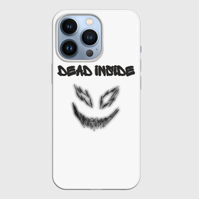 Чехол для iPhone 13 Pro с принтом Zxc Smile в Петрозаводске,  |  | dead inside | demon | depression | dota 2 | drain | phonk | smile | tilted | zxc | zxcursed