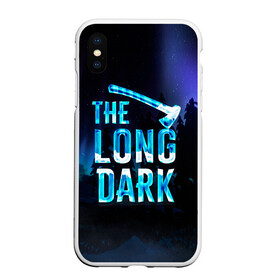 Чехол для iPhone XS Max матовый с принтом The Long Dark Logo в Петрозаводске, Силикон | Область печати: задняя сторона чехла, без боковых панелей | alaska | long dark | the long dark | аляска | выживание | длинная тьма | долгая тьма | игра long dark