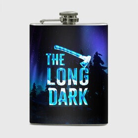 Фляга с принтом The Long Dark Logo в Петрозаводске, металлический корпус | емкость 0,22 л, размер 125 х 94 мм. Виниловая наклейка запечатывается полностью | alaska | long dark | the long dark | аляска | выживание | длинная тьма | долгая тьма | игра long dark