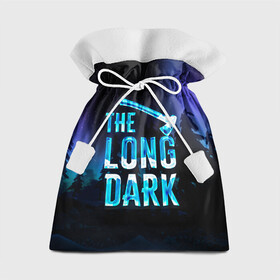 Подарочный 3D мешок с принтом The Long Dark Logo в Петрозаводске, 100% полиэстер | Размер: 29*39 см | alaska | long dark | the long dark | аляска | выживание | длинная тьма | долгая тьма | игра long dark
