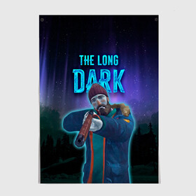 Постер с принтом The Long Dark Will Mackenzie в Петрозаводске, 100% бумага
 | бумага, плотность 150 мг. Матовая, но за счет высокого коэффициента гладкости имеет небольшой блеск и дает на свету блики, но в отличии от глянцевой бумаги не покрыта лаком | long dark | the long dark | will mackenzie | длинная тьма | долгая тьма | игра long dark | уилл маккензи