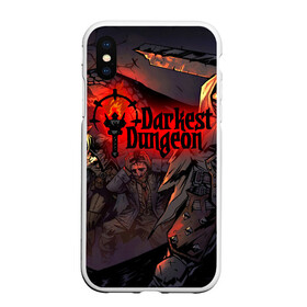 Чехол для iPhone XS Max матовый с принтом DARKEST DUNGEON   ТЕМНЕЙШЕЕ ПОДЗЕМЕЛЬЕ   ПОДЗЕМЕЛЬЕ АРТ в Петрозаводске, Силикон | Область печати: задняя сторона чехла, без боковых панелей | darkest dungeon | darkest dungeon 2 | ад | арт | готика | игра | огонь | пламя | темнейшее подземелье | ужасы