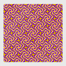 Магнитный плакат 3Х3 с принтом Желто-Фиолетовый фон (иллюзия движения) в Петрозаводске, Полимерный материал с магнитным слоем | 9 деталей размером 9*9 см | абстракция | аум | галлюцинация | зазеркалье | игра ума | иллюзии | индиго | майя | мантра | медитация | мираж | неон | нирвана | обман зрения | ом | оптические иллюзии | просветление | психоделика