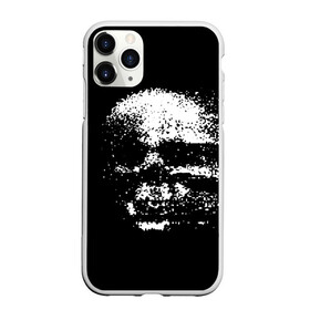 Чехол для iPhone 11 Pro матовый с принтом Skulls glitch в Петрозаводске, Силикон |  | dark | fashion | glitch | hype | skull | глитч | мода | тёмный | хайп | череп