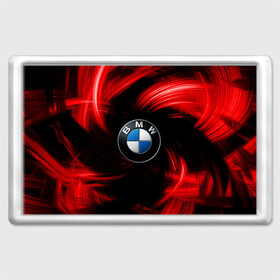 Магнит 45*70 с принтом BMW RED BEAST в Петрозаводске, Пластик | Размер: 78*52 мм; Размер печати: 70*45 | autosport | bmw | motorsport | авто | автоспорт | бмв | в тренде | красный | машина | подарок | популярое | рекомендации | спорт