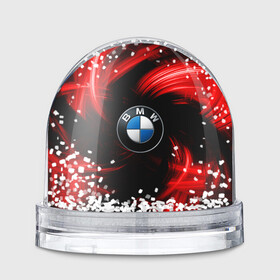 Игрушка Снежный шар с принтом BMW RED BEAST в Петрозаводске, Пластик | Изображение внутри шара печатается на глянцевой фотобумаге с двух сторон | autosport | bmw | motorsport | авто | автоспорт | бмв | в тренде | красный | машина | подарок | популярое | рекомендации | спорт